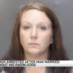 Mugshot of unhinged woman Kristin Spearman